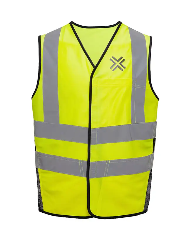 gilet de sécurité jaune haute visibilité