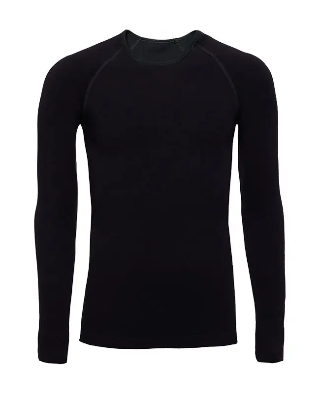 camiseta interior merino cool l/s para hombre